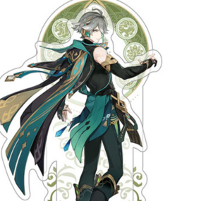 Alhaitham - Genshin Impact - Sumeru Castle Series Chara Acrylic Stand  - Profil