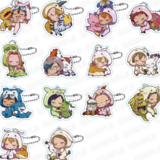 Random Selection - Digimon Adventure - Acrylic Keychain (GyaoColle Trading) - Y Line