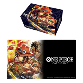 Spielmatte und Deckbox Set - Portgas D. Ace - One Piece Card Game - Profil