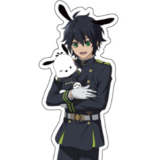 Yuichiro Hyakuya x Pochacco - Seraph of the End x Sanrio Characters - Acrylic Stand - A3