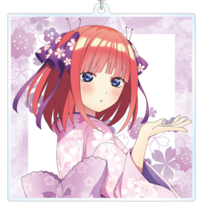 Nino Nakano - The Quintessential Quintuplets Season 2 - Großer Acrylanhänger (Cherry Blossom Kimono Version) - Armabianca - Profil