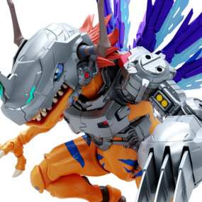 MetalGreymon - Vaccine Version - Digimon Figure-rise Standard Amplified Model Kit - Bandai Spirits - Profil