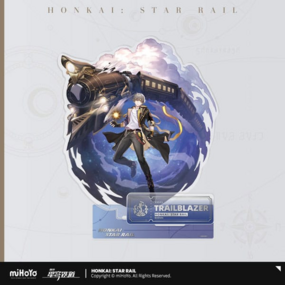 Trailblazer (male) / Caelius - Honkai: Star Rail - Acrylaufsteller (18 cm) - Profil