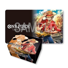 Spielmatte und Deckbox Set - Monkey D. Ruffy - One Piece Card Game - Profil