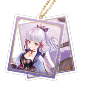 Ayaka Kamisato - Genshin Impact - Acrylanhänger (Double Acrylic Strap) - miHoYo - Profil