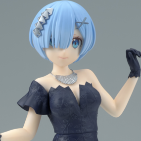 Rem - Re:Zero - Glitter & Glamours - Banpresto - Profil