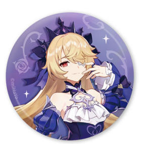 Fischl - Genshin Impact - "Summer Fantasia" Ein Immernachtstraum - Button - miHoYo - Profil