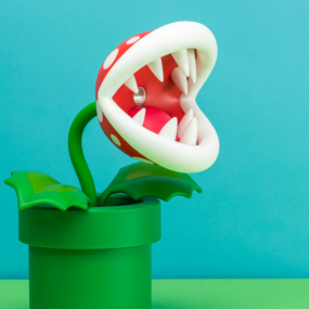 Piranha-Pflanze - Super Mario Nachttischlampe - Paladone - Profil