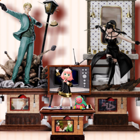 Loid, Yor, Anya - 3er Set - Elite FigumiZ Statue - Figurama Collectors - Profil