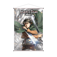 Levi - Attack on Titan - Wallscroll / Wandrolle - Sakami