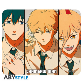 "Denji, Aki & Power" - Mousepad - Chainsaw Man - AbyStyle - Profil