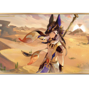 Cyno - Genshin Impact (Yi Wen Yi Shi Series) - Shikishi - miHoYo - Profil