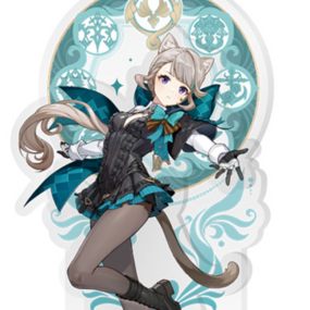 Lynette - Genshin Impact - Fontaine Series Chara Acrylic Stand / Acrylaufsteller - Profil