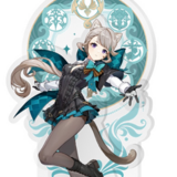 Lynette - Genshin Impact - Fontaine Series Chara Acrylic Stand / Acrylaufsteller