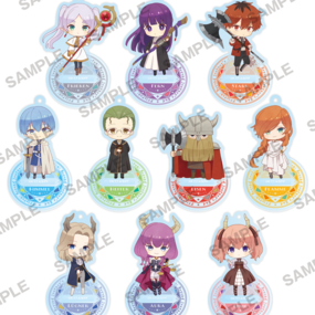 Random Selection - Frieren: Beyond Journey's End - Mini Acrylic Stand / Keychain - Kadokawa - Profil