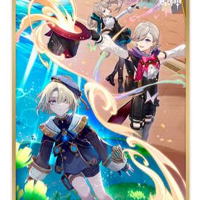 Freminet, Lyney & Lynette - Genshin Impact (As Light Rain Falls Without Reason) - Shikishi - miHoYo - Profil