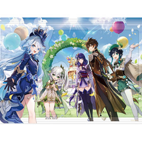 Furina, Baal, Venti, Zhongli & Nahida - Genshin Impact - Acrylbild (Multi-layered Acrylic Collection) - miHoYo - Profil