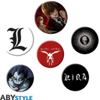 Death Note - Button Set - AbyStyle