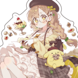 Eku Uekura x Pom Pom Purin - Eku Uekura x Sanrio Characters - Acrylaufsteller 03 - A3