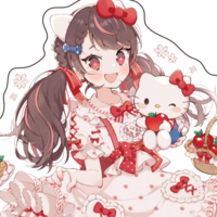 Eku Uekura x Hello Kitty - Eku Uekura x Sanrio Characters - Acrylaufsteller 01 - A3