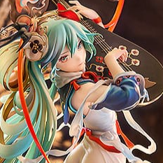 Hatsune Miku - Shimian Maifu | Good Smile Company | Exklusive PVC Statue - Profil
