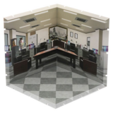 Büro - Dioramansion 150 - Hintergrund für Nendoroid und Figma