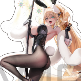 Rupee: Rabbit Deluxe - Goddess of Victory: Nikke - Acrylic Stand - Algernon Product - Profil