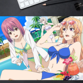 Erina & Hisako - Spielmatte - Food Wars - Profil