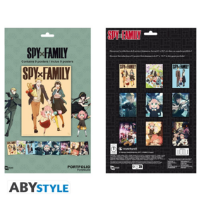 Spy X Family - 9 Poster (21 x 29,7 cm) - Portfolio Characters S4 - AbyStyle - Profil