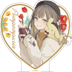 Akakura x Sanrio Characters 24 Pom Pom Purin (Original Illustration) - Acrylaufsteller - A3 - Profil