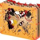Ruffy & Ace (Tatakaeruka Luffy!!!) - One Piece - Papiertheater (PT-032X) - Ensky