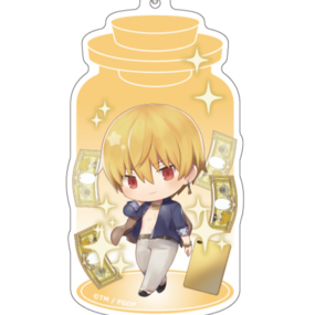 Caster / Gilgamesh (Establishment) - Fate/Grand Order - Acrylanhänger (CharaToria) - Algernon Product - Profil