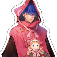 Leviathan - Obey Me! - Acrylaufsteller (Valentine Version) - A3