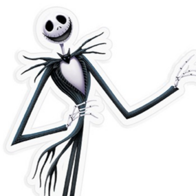 Jack Skellington - Nightmare Before Christmas - Acrylaufsteller - AbyStyle - Profil