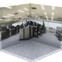 Office - Dioramansion 150 - Background for Nendoroids und Figmas