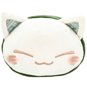 Nemu Neko - Green Scarf - Plush - Furyu (27 cm x 20 cm) - Profil