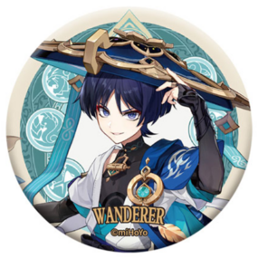 Wanderer - Genshin Impact - Button (Sumeru City Series) - miHoYo - Profil