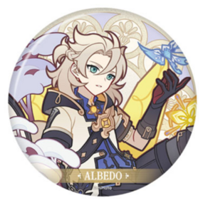 Albedo - Genshin Impact - Button (Windblume's Breath Series) - miHoYo - Profil