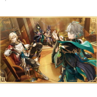 Alhaitham, Kaveh, Cyno & Tighnari - Genshin Impact - Shikishi (Parade of Providence Series) - miHoYo