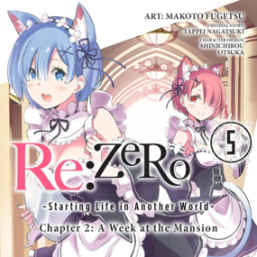 EN - Re:Zero Starting Life in Another World, Chapter 2: A Week in the Mansion - Yen Press - Vol. 5 - englische Ausgabe - Profil