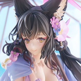 Blue Archive – Wakamo Swimsuit PVC Statue (1/7) von Good Smile Company, 27 cm - Profil