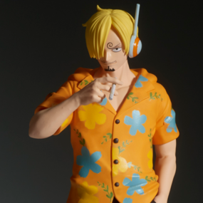 Sanji Vinsmoke - One Piece: Egghead - The Shukko - Banpresto - Profil