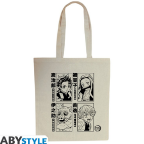 Tanjiro, Nezuko, Zenitsu & Inosuke S2 - Demon Slayer - Tote bag - AbyStyle - Profil