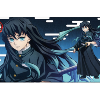 Muichiro Tokito - XXL Mousepad - Sakami (80 x 40 cm)