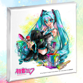 Hatsune Miku - Miku Expo 2024 - Canvas Art (Miku Sitting) - Nashi - Profil