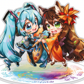 Hatsune Miku - Miku Expo 2024 - Acrylaufsteller (Hatsune Miku x Figu-Chan Chibis) - Nashi - Profil