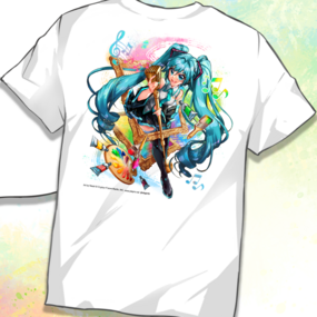 Hatsune Miku - Miku Expo 2024 - T-Shirt - Size L (Miku Standing) - Nashi - Profil