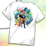 Hatsune Miku - Miku Expo 2024 - T-Shirt - Size XL (Miku Standing) - Nashi