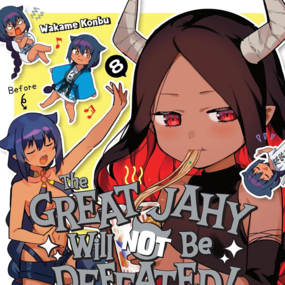 EN - The Great Jahy Will Not Be Defeated! - Square Enix Manga - Vol. 8 - englische Ausgabe - Profil