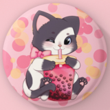Bubble Tea Neko - Magnet - Hideko Merchandise